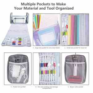 Estuche de transporte para máquina de corte, cubierta protectora para maleta, para talleres de manualidades - Product Image 2
