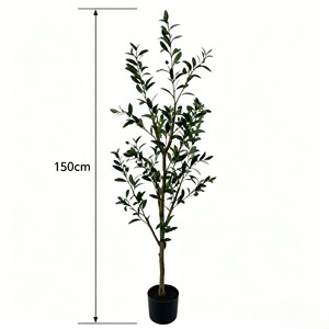   Olivo Artificial Realista |   Planta Artificial Grande en Maceta de Seda Sintética para Decoración de Arcos de Boda y Chimeneas |   Hecho a Medida - Product Image 2