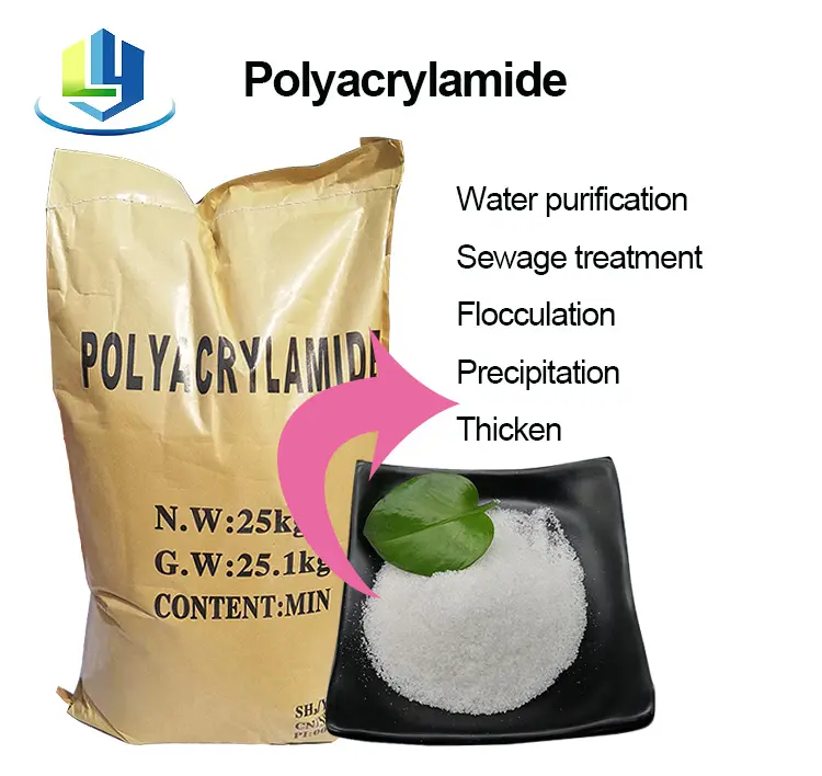 Su emici kristaller flokülant katyonik poliakrilamid tozu gıda sınıfı