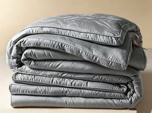 Couette de luxe en duvet de canard blanc doux, écologique, jacquard intégral, pour lit Queen, garnissage 1000g, automne/hiver, épaisse et chaude - Product Image 6