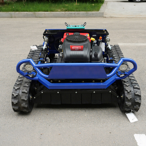 Livraison Gratuite CE EPA Tondeuse à Gazon Télécommandée Mini Robot Tondeuse à Gazon Tout-Terrain sur Chenilles Zéro-Turn pour Jardin et Verger - Product Image 4