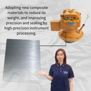 ชิ้นส่วนรถขุดมือสอง12V มอเตอร์แกว่งลดเกียร์กล่องเกียร์ไฮดรอลิกสวิงมอเตอร์สำหรับ Komatsu Perkins Doosan Deutz kobota - Product Image 3