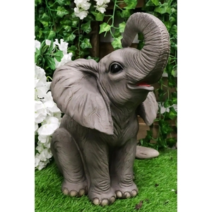 Estatuas de Elefantes Grandes para Exteriores, Tamaño Real, de Fibra de Vidrio y Resina, Animales de Safari, Jirafa, <span class=keywords><strong>León</strong></span>, para Alquiler en Eventos - Product Image 5