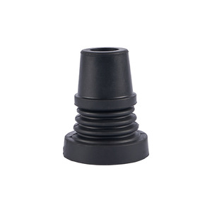 Puntas de Goma para <span class=keywords><strong>Muletas</strong></span> con Patrón de Banda de Rodadura, Engrosadas, Antideslizantes, de Alta Fricción y Resistentes al Desgaste, Fundas para Pies para Ayudas para Caminar - Product Image 3