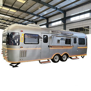 Camión de Comida Rápida con Máquina de Snacks, Waffles, Dulces, Café, Cerveza, Aluminio, Hot Dogs, Papas Fritas, Remolque de Comida para Camping - Product Image 6