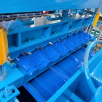 Máquina Automática de Doble Capa para Fabricación de Techos, para Láminas Corrugadas y Trapezoidales, Venta al por Mayor de Fábrica
