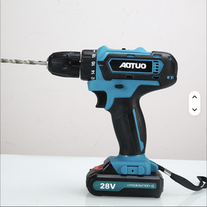 Juego de Destornilladores Eléctricos Recargables con Batería de Iones de Litio de 28 V, Taladro Inalámbrico Portátil, Juego de Destornilladores Multifuncionales para el Hogar DM-3 DM-3 - Product Image 1