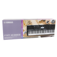 Top Sale Yamahas PSR E-383 Portable 61 Keys Digital Electronic Organ Keyboard Musical Instrument for Adult Children Beginner