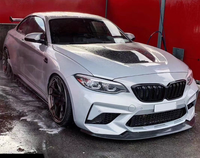 Capot en fibre de carbone style GTS pour BMW Série 2 F22 F87 M2 M2C M235i, pour BMW 2014-2020