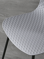 Chaises de camping Perfo, modèle Stump Bar, en plastique blanc, pour pelouse, club, ballon, chaise empilable en plastique