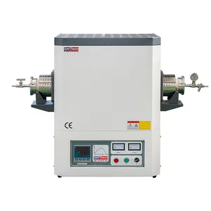 Lab High Temperature 1400C Single Zone Vacuum Spilt Tube Furnace With Control System