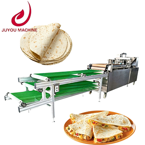 Machine automatique compacte JUYOU pour la fabrication de tortillas, de chapatis et de rotis à partir de farine de blé - Product Image 6