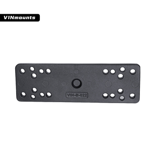 Base de boule rectangulaire de 6,23 po x 2 po avec tailles 1 po/25 mm/B pour support GPS marin VIN-B-022 - Product Image 2