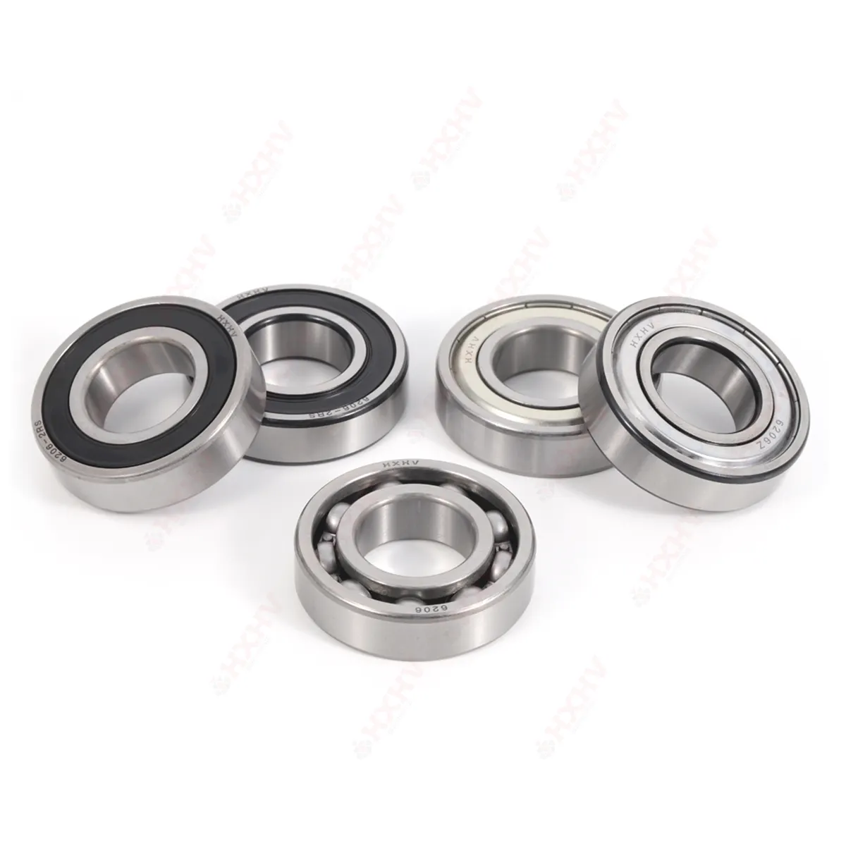 HXHV 6203 6200 6201 6202 6204 6205 6206 6207 6300 Single Row Deep Groove Ball Bearing for bicycle motorcycle