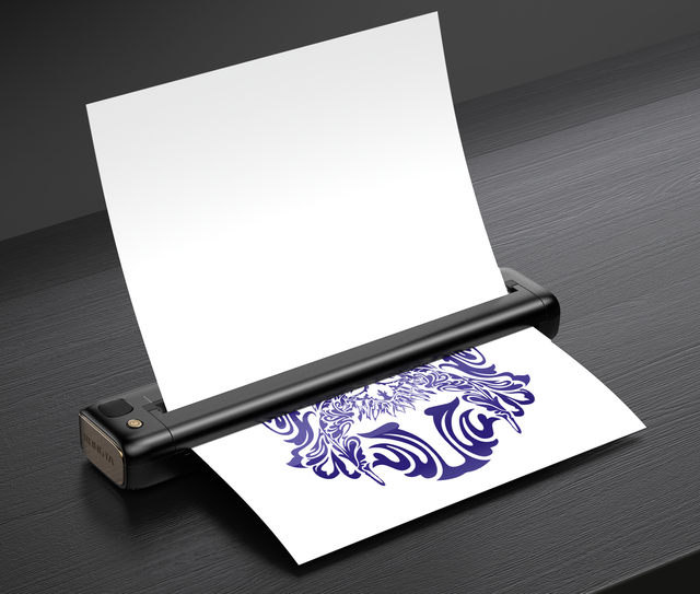 Professional A4 Tattoo Stencil Printer Wireless Bluetooth Thermal  Machine Inkless Mobile Office Printers for Tattoo Artists