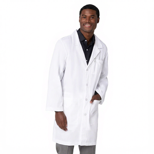 Manteau médical personnalisé à manches longues pour homme, blouse de laboratoire unisexe pour médecin - Product Image 1