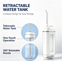 Eisler - Fabrication OEM - Mini irrigateur buccal pour adultes avec étiquette personnalisée, irrigateur dentaire portable, approuvé CE EMC