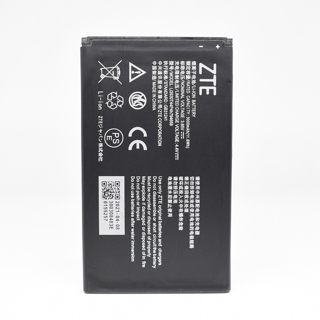 Li3930T44P4h794659 Battery for ZTE MF288 MF985 AT&T Velocity 2 Li-Ion Rechargeable Batterie