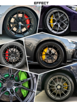 Disques de frein en céramique hautement personnalisés de 380 mm avec kit de freinage surdimensionné d'origine, adaptés aux jantes de 19 pouces et 20 pouces, compatibles avec Audi RS3 RS4 RS5
