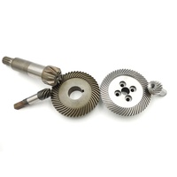 Traitement de durcissement par nitruration en métal personnalisé 4140 C45 5mm engrenages coniques à 45 degrés pour outils de jardinage et mécanisme de levage