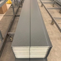 Panneaux sandwich pour murs extérieurs, plaque d'acier revêtue d'aluminium et de zinc pour la construction, isolation, panneau métallique sculpté