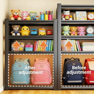 5-Tier Industrial Steel Boltless Shelving <strong>Rack</strong> <strong>for</strong> <strong>Garage</strong>, Warehouse, Home Tool Storage, Supermarkets and Commercial Use - Product Image 6