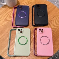 Nouvelle arrivée N52 couverture de téléphone portable magnétique compatible avec pour iPhone 15 14 13 12 11 Pro Max comprend un accessoire de poignée de téléphone