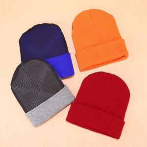 Gorro de Punto Jacquard para Hombre y Mujer, Estilo Hip-Hop, Resistente al Desgaste, Protección para la Cabeza, Otoño Invierno - Product Image 3