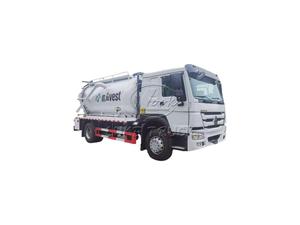 4x2 Sinotruk Howo Jet Vacuum Truck, 20MPa High Pressure Jetting, Vacuum Suction for Sewage <b>Sludge</b>, Global Export - Product Image 1