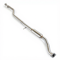 Tuyau d'échappement en acier inoxydable haute performance pour Mazda MX5 2.0T NC 2005-2015, section intermédiaire du silencieux
