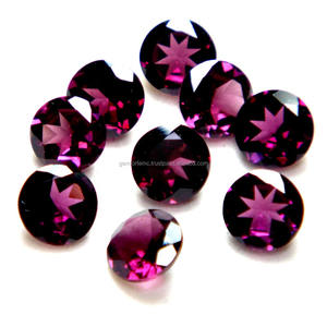Natural Pink Rhodolite Garnet <b>Round</b> <b>Cushion</b> Mixed Shape High Quality Precious Healing Gemstones for Jewelry Making Use Bulk OEM - Product Image 5