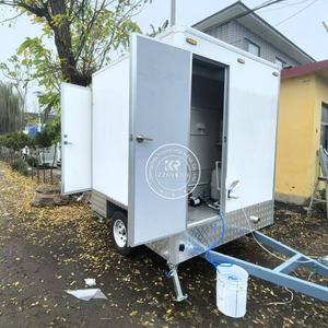 Toilets Professional Bathroom Outdoor Vip Portable Washroom <b>Trailer</b> Luxury Mobile Toilet - Product Image 6