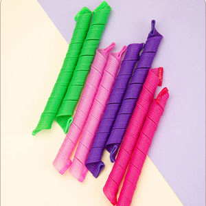 Rizos mágicos sin calor, juego de rizador de pelo ondulado en espiral, sin calor, Kit de estilismo, diseño de autoagarre, rizador de pelo largo de plástico sin daños - Product Image 6