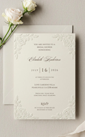 Cartes d'invitation personnalisées de haute qualité, écologiques, gaufrées, cartes de remerciement, cartes de vœux, impression typographique, impression UV, élégantes