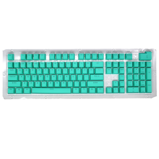 104 Pcs/Set OEM DIY Multi Color Keycaps Mechanical Keyboard Artisan Keycap