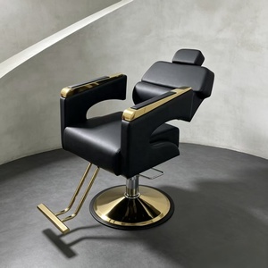 Sillón de Peluquería Moderno con Elevación para Mujer, Silla Profesional de Salón de Belleza y Barbería con Chasis Ampliado, Venta al por Mayor - Product Image 1