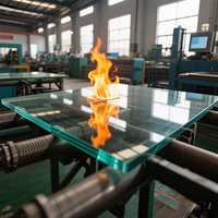 Vidrio Templado Resistente al Calor, Ignífugo, de Alta Resistencia y Ecológico para Almacenes, Talleres, Hoteles, Decoración de Escaleras Exteriores