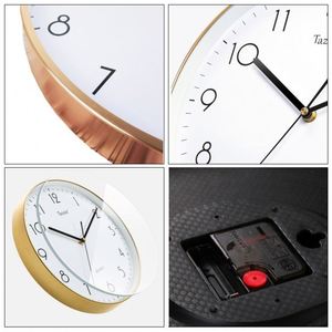 Reloj de Pared Redondo de Plástico Personalizado, Silencioso, Decoración de Hogar de Lujo, Estilo Matemático, para Negocios - Product Image 4
