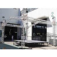 Système de tour d'éclairage pour DJ en alliage d'aluminium pour événements en plein air pour présentoirs de scène et chargement d'équipement de concert