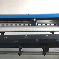 Machine d'impression grand format éco-solvant haute résolution pour tissus souples, PVC, toile, avec tête DX7, pour publicité extérieure et impression sur cuir et tubes
