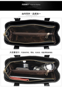 Big Leather Women's Crossbody Bags Classic Top Handle Handbags for Women Fashion Large Capacity Casual Ladies Purse - Product Image 6