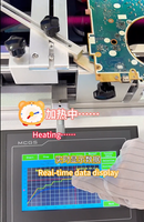 Stasiun Rework BGA Penyelarasan Optik Otomatis Baru 3 Zona 2 Kontrol Suhu Baja Tahan Karat Otomotif PCB CPU DDR IC