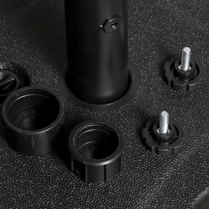 Nuevo producto negro al aire libre plástico <span class=keywords><strong>HDPE</strong></span> cuadrado 45*45cm jardín Patio sol playa sombrilla Bases - Product Image 6