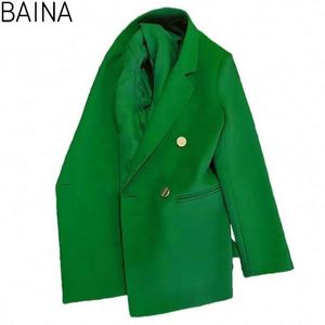 Abrigo de Mujer 2025, Blazer de Manga Larga, Estilo Coreano, Lujoso, Corte Holgado, Ropa Femenina - Product Image 3