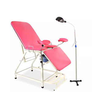 Sillón <span class=keywords><strong>de</strong></span> Examen Ginecológico Plegable al por Mayor <span class=keywords><strong>de</strong></span> Fábrica con Estribos para Mujeres Embarazadas y Uso Clínico - Product Image 3