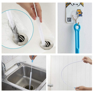 3 Pack Drain Schlangen, Haar Waschbecken und Ablauf Clog Reinigung Relief Remover-tool, stacheldraht Greifer Waschbecken Dredge Pipeline Haken Reiniger