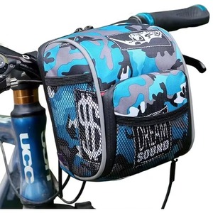 Sacoche de cadre avant de vélo grande capacité, sacoche de voyage pour vélo, cyclisme en extérieur, VTT, réfléchissante, étanche, pour guidon de vélo de route - Product Image 1