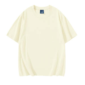 Venta al por mayor de alta calidad 230GSM 100% algodón en blanco hombres camisetas peso pesado de gran tamaño camiseta logotipo personalizado camiseta para hombres - Product Image 6