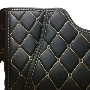 Kulit Sintetis Vinil Kulit Imitasi Chunky Cross Stripe Kustom untuk Sarung Jok Mobil/Dudukan Perahu/Lis Otomotif - Product Image 5