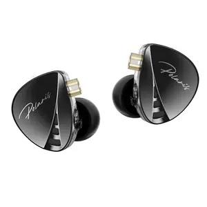 CCA Polaris 4-Level Tuning Switch In-Ear monitor dua rongga dinamis Driver kabel earphone Hifi kebisingan Cancelling earbud